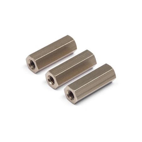 REAR CHASSIS BRACE HEX POSTS 16MM (3PCS)