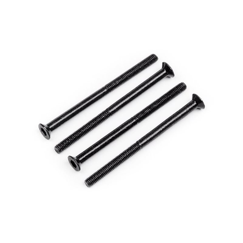 FLAT HEAD SCREW SHAFT M3X20X45 4PCS (HEX)