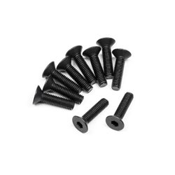 FLAT HEAD SCREW M3X12MM (10PCS)