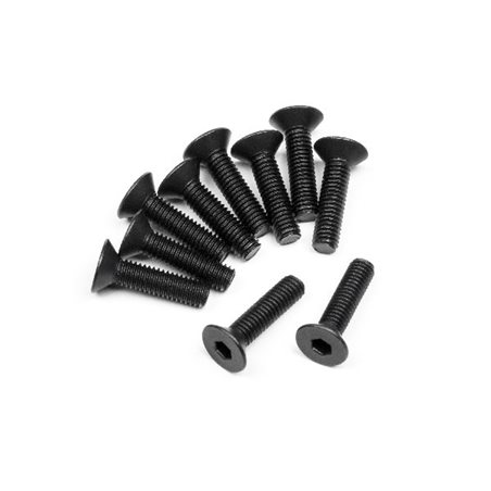 FLAT HEAD SCREW M3X12MM (10PCS)