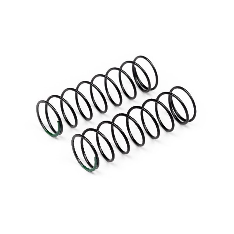 SHOCK SPRING FRONT SOFT 1.3X60X8.5 (GREEN/2PCS)