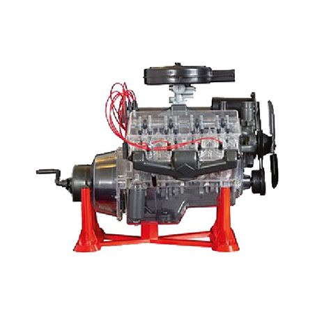 Visible V-8 Engine 1:4