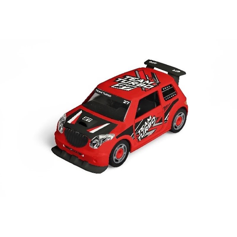 1:20 JUNIOR KIT Pull Back Rallye Car, red