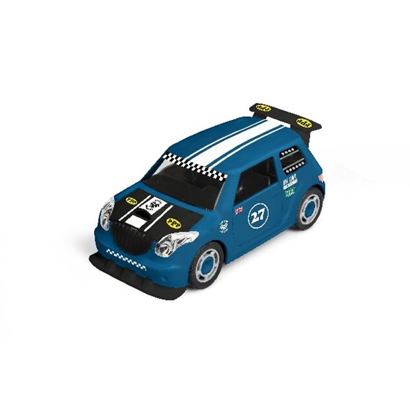 1:20 JUNIOR KIT Pull Back Rallye Car, blue