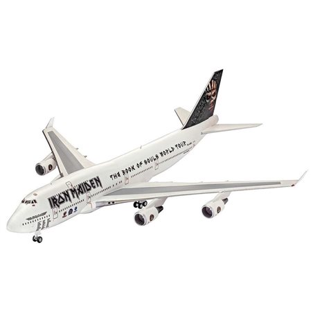Boeing 747-400 Iron Maiden 'Ed Force One' 1:144