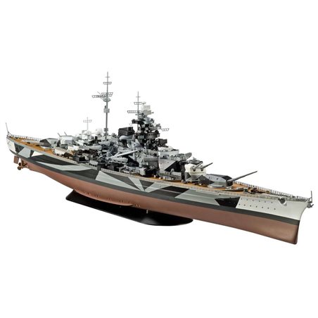 German Battleship WWII Tirpitz 1:350