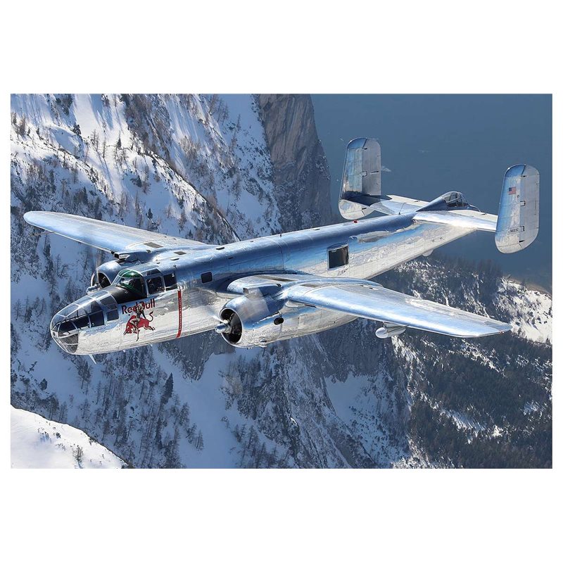 Gift Set B-25J Mitchell: Flying Bulls 25th Anniv. 