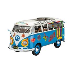 VW T1 Samba Bus Flower Power
