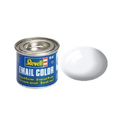 Enamel 14 ml. white, gloss