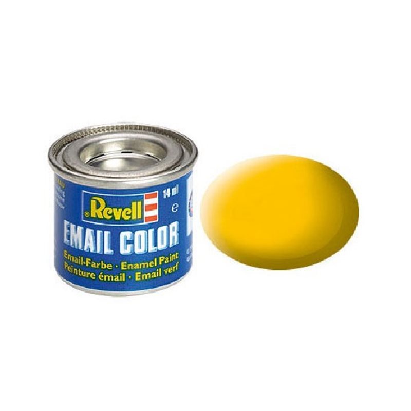 Enamel 14 ml. yellow, mat