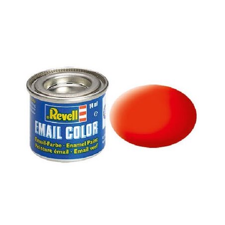 Enamel 14 ml. luminous orange, mat