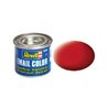 Enamel 14 ml. carmine red, mat