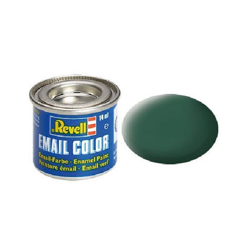 Enamel 14 ml. dark green, mat
