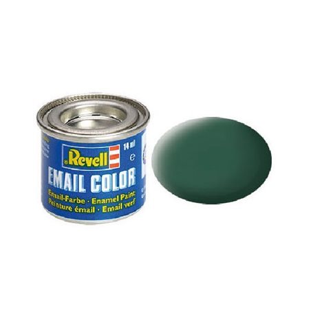 Enamel 14 ml. dark green, mat
