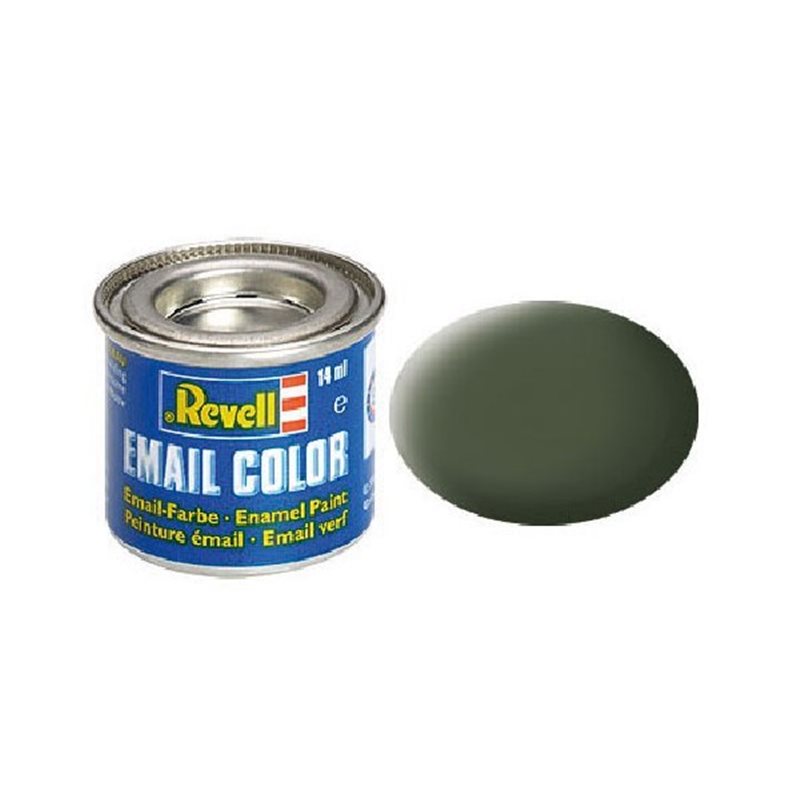 Enamel 14 ml. bronze green mat