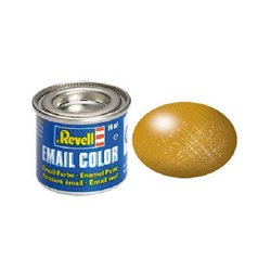 Enamel 14 ml. brass metallic