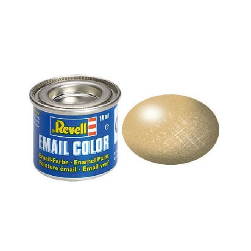 Enamel 14 ml. gold metallic