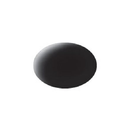 Matt Black (RAL 9011) Aqua Color Acrylic - 18ml