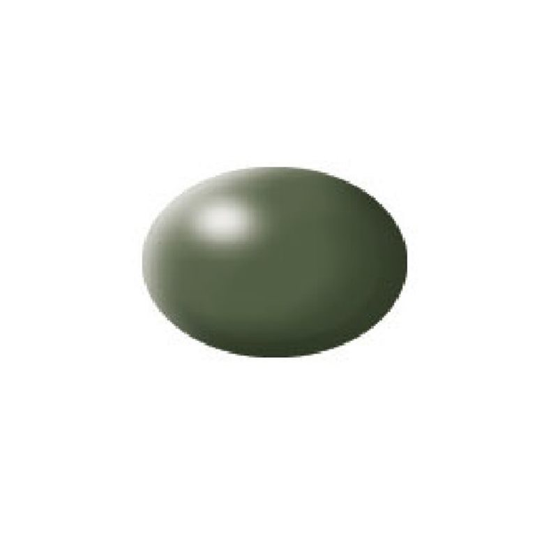 Silk Olive Green (RAL 6003) Aqua Color - 18ml