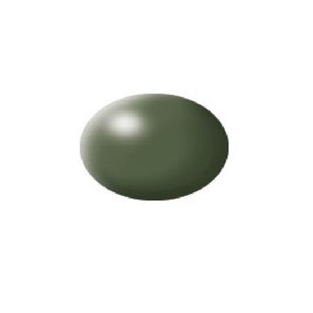 Silk Olive Green (RAL 6003) Aqua Color - 18ml