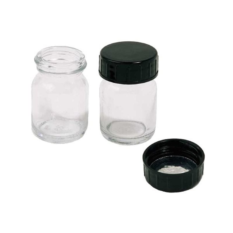 Glass jar with lid 25ml