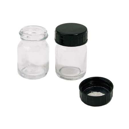 Glass jar with lid 25ml