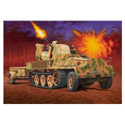 Model Set sWS with Flak43 and Sd.Ah58 Ammo Trailer