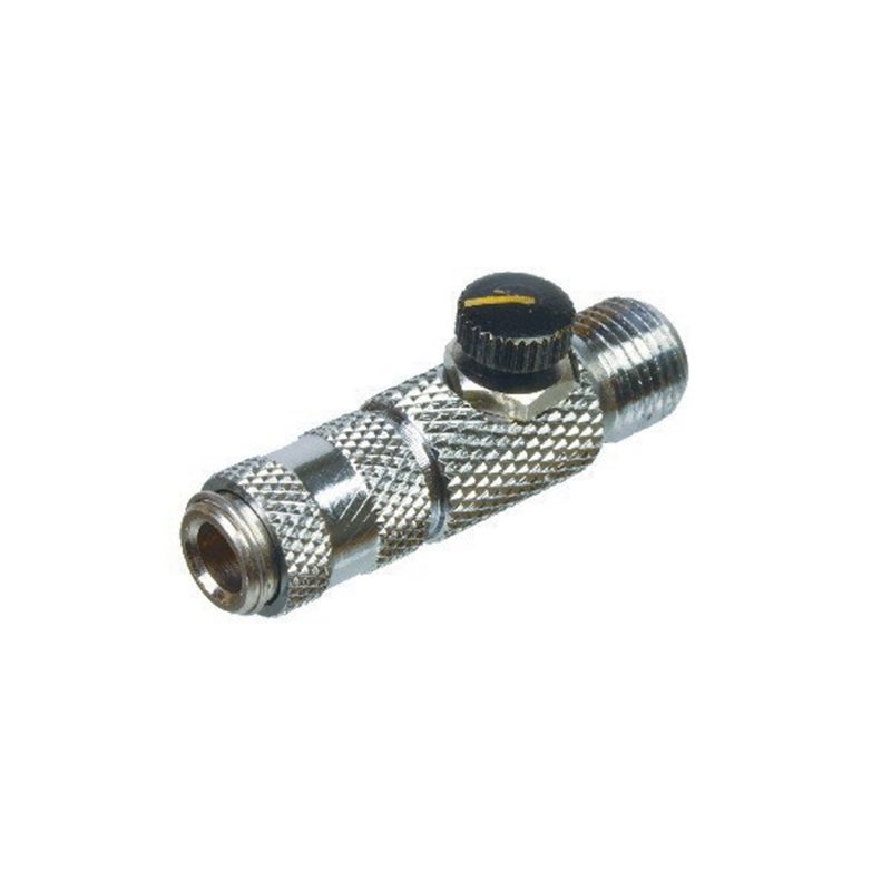 Lyn-kobling m/ regulator, hun, 1/8'