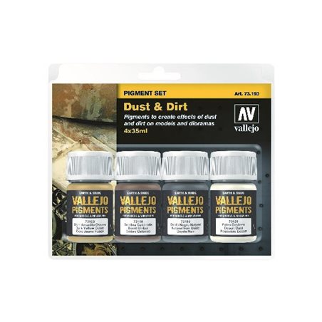 Dust & Dirt Pigment 4x35ml set
