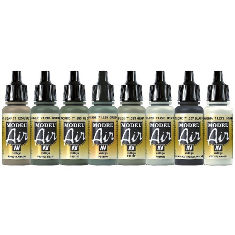 Model Air USAF colors Vietnam war scheme sea 8x17