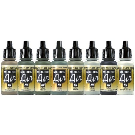 Model Air USAF colors Vietnam war scheme sea 8x17