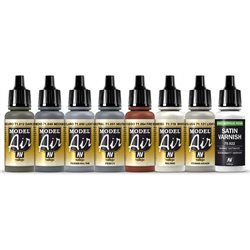 Model Air Kriegsmarine WWII German colors 8x17ml 