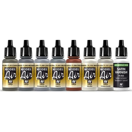 Model Air Kriegsmarine WWII German colors 8x17ml 