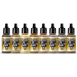 Model Air set Ruins & Rubble 8x17ml effects