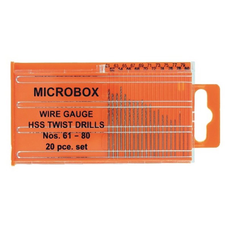 Microbox drill set (20) 61-80