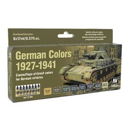 Model Air set German WWII colors 1927-1941 8x17ml