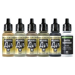 Model Air set MERDC desert colors 6x17ml