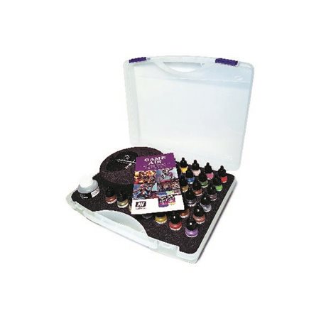 Basic Game Air Colors & Airbrush in carrying bag