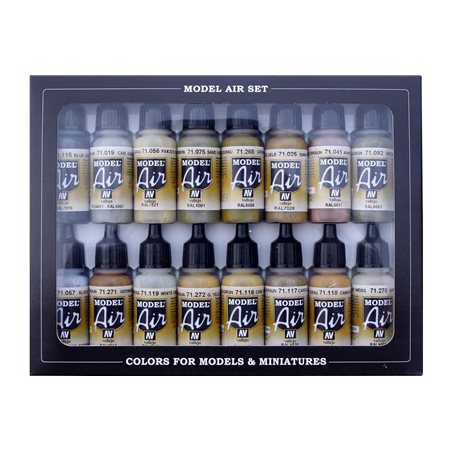Model Air set 'German WWII Europe & Africa' 16 col
