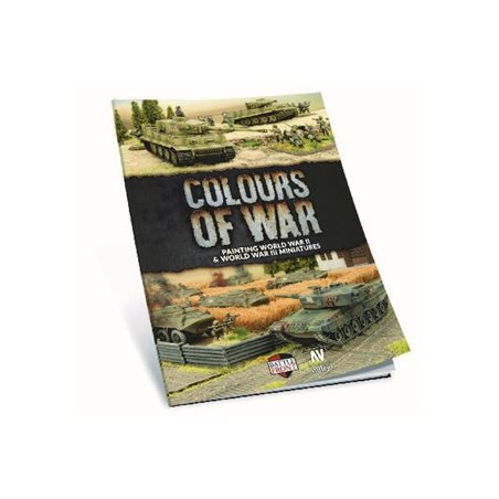 Book: Colors of War Painting WWII&WWIII miniature