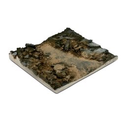 Scenics Diorama Bases Rubble Street Section 14x14c
