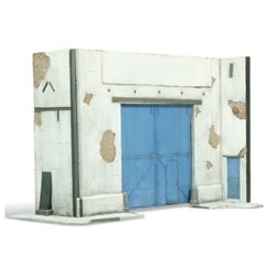 Scenics Diorama Bases Factory Facade 31x16x20cm