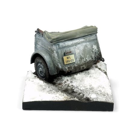 Scenics Diorama Bases Kubelwagen Rear 5,5x5,5x4cm 