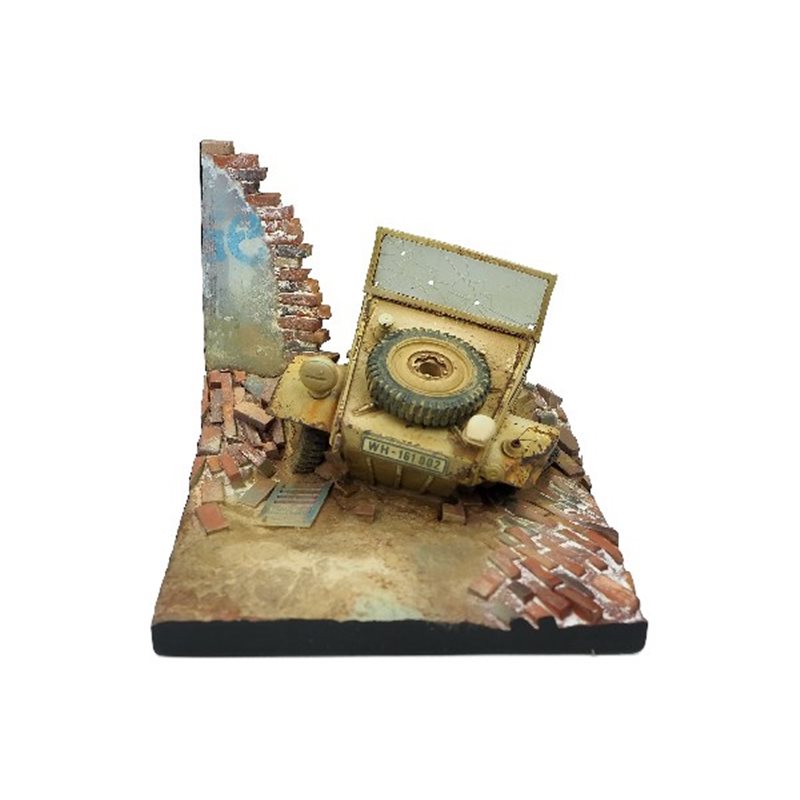 Scenics Diorama Bases Kubelwagen Front 7x7x6cm 