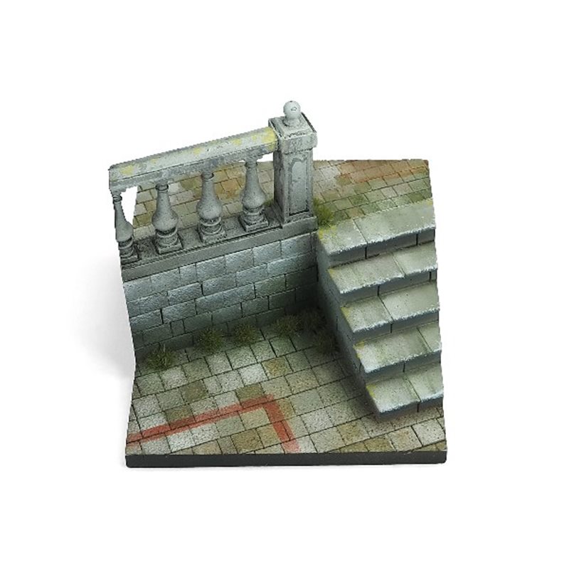 Scenics Diorama Bases City Stairs 7x7x6cm