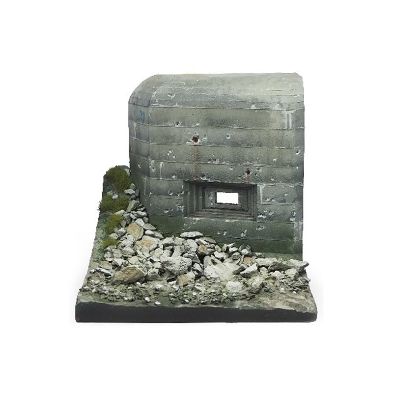 Scenics Diorama Bases WWII Bunker 8x8x8cm