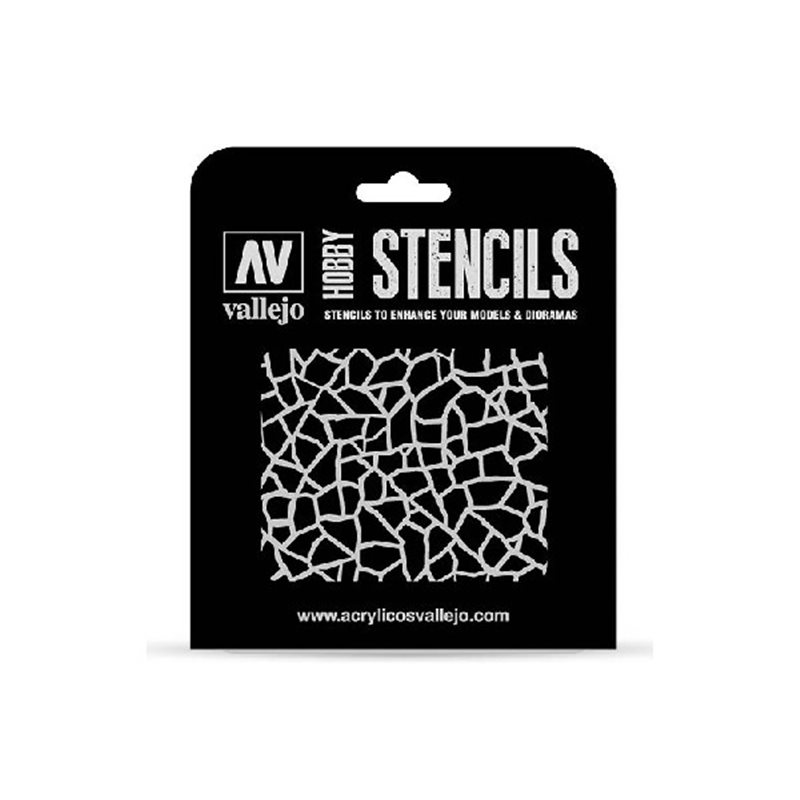 Stencil Giraffe Camo WWII