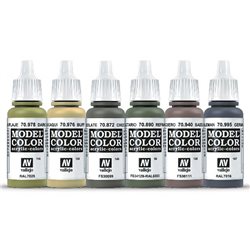 WWII German Armour 6 colors