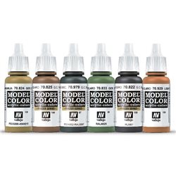 WWII German Waffen SS 6 colors