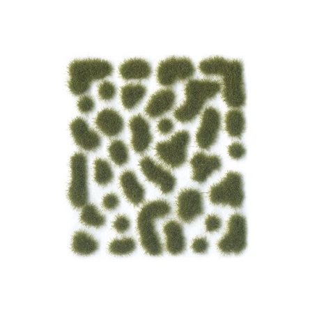 Wild Tuft - Dry Green 2mm.